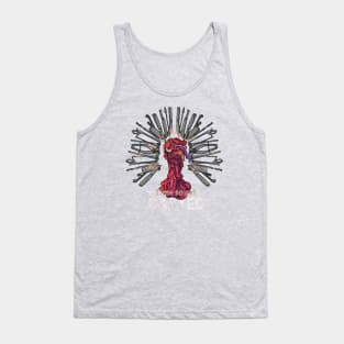 TIME TO GET BASTED - Turkey Funny Thanksgiving Tank Top